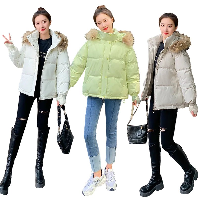 Alba – chaqueta acolchada gruesa con capucha de mujer – foto 2