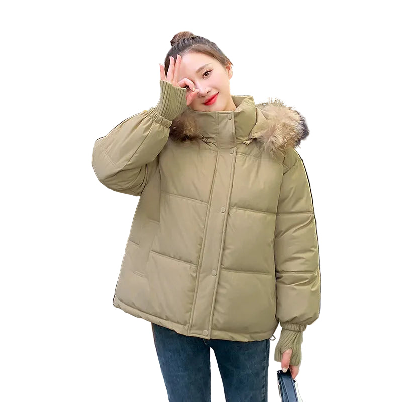 Alba – chaqueta acolchada gruesa con capucha de mujer – foto 8
