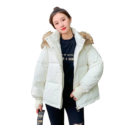 Alba – chaqueta acolchada gruesa con capucha de mujer – foto 11