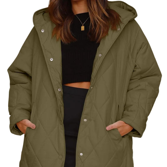 Nerea – chaqueta acolchada ligera con capucha de mujer