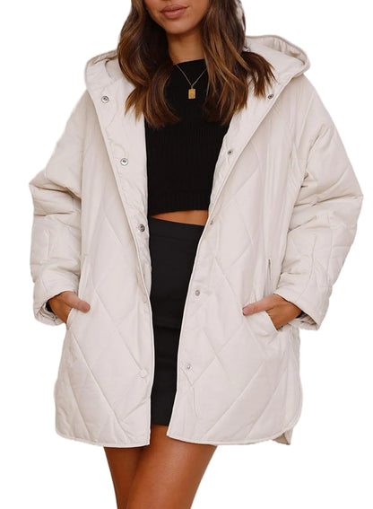 Nerea – chaqueta acolchada ligera con capucha de mujer – foto 8