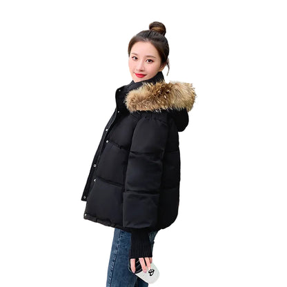Alba – chaqueta acolchada gruesa con capucha de mujer – foto 12