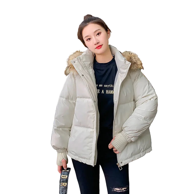 Alba – chaqueta acolchada gruesa con capucha de mujer – foto 13